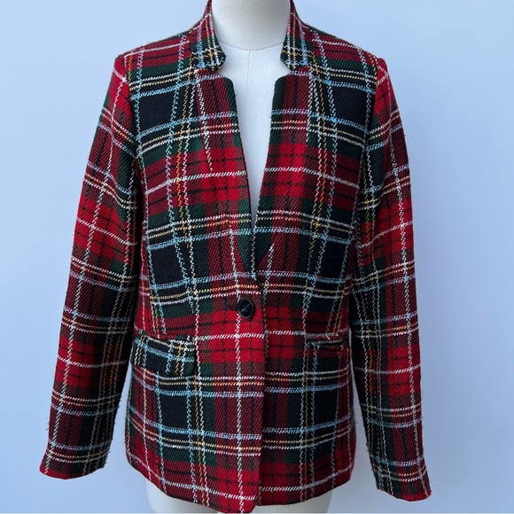 APPLESEEDD’S Tartan Blazer Size 6 - Picture 3 of 13